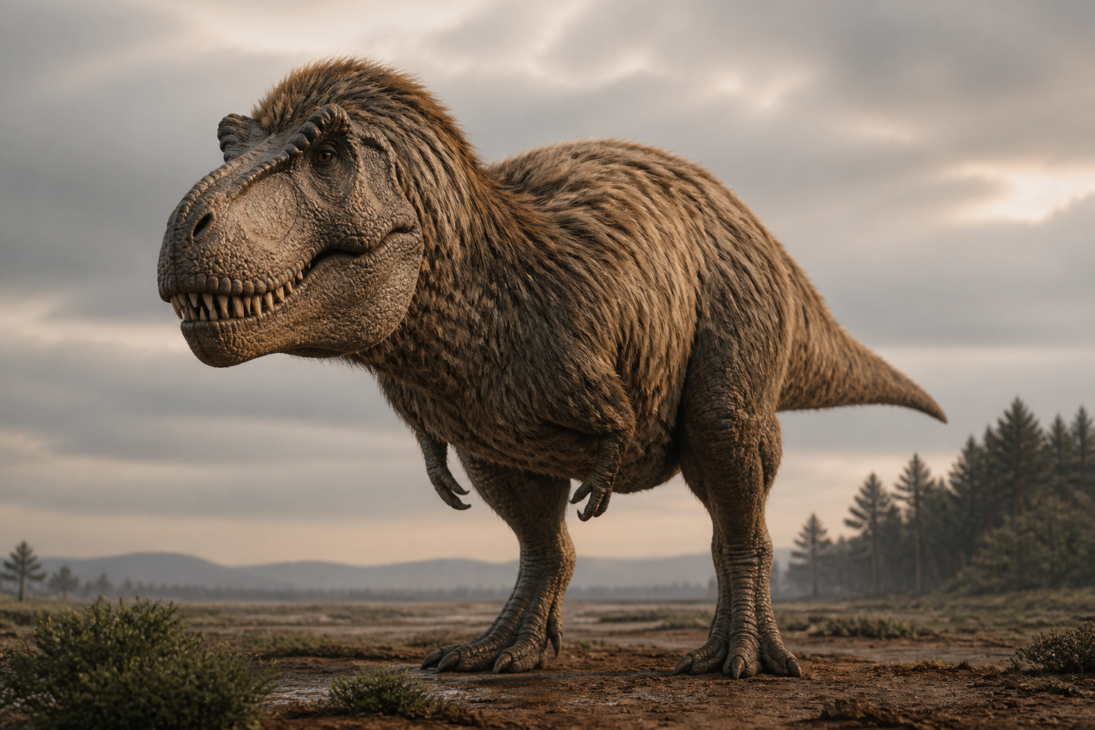 T. rex had a secret fluffy side