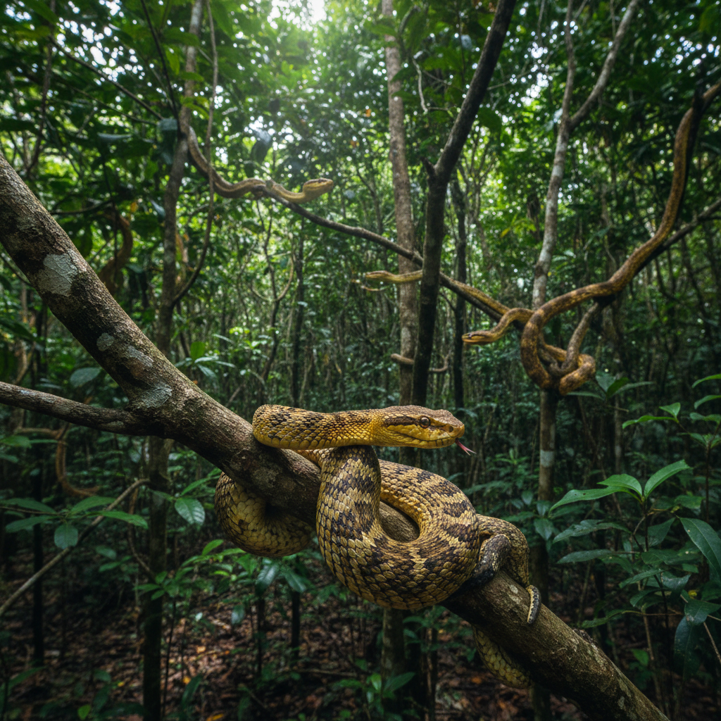 The Brazilian Island Where Snakes Own The Canopy