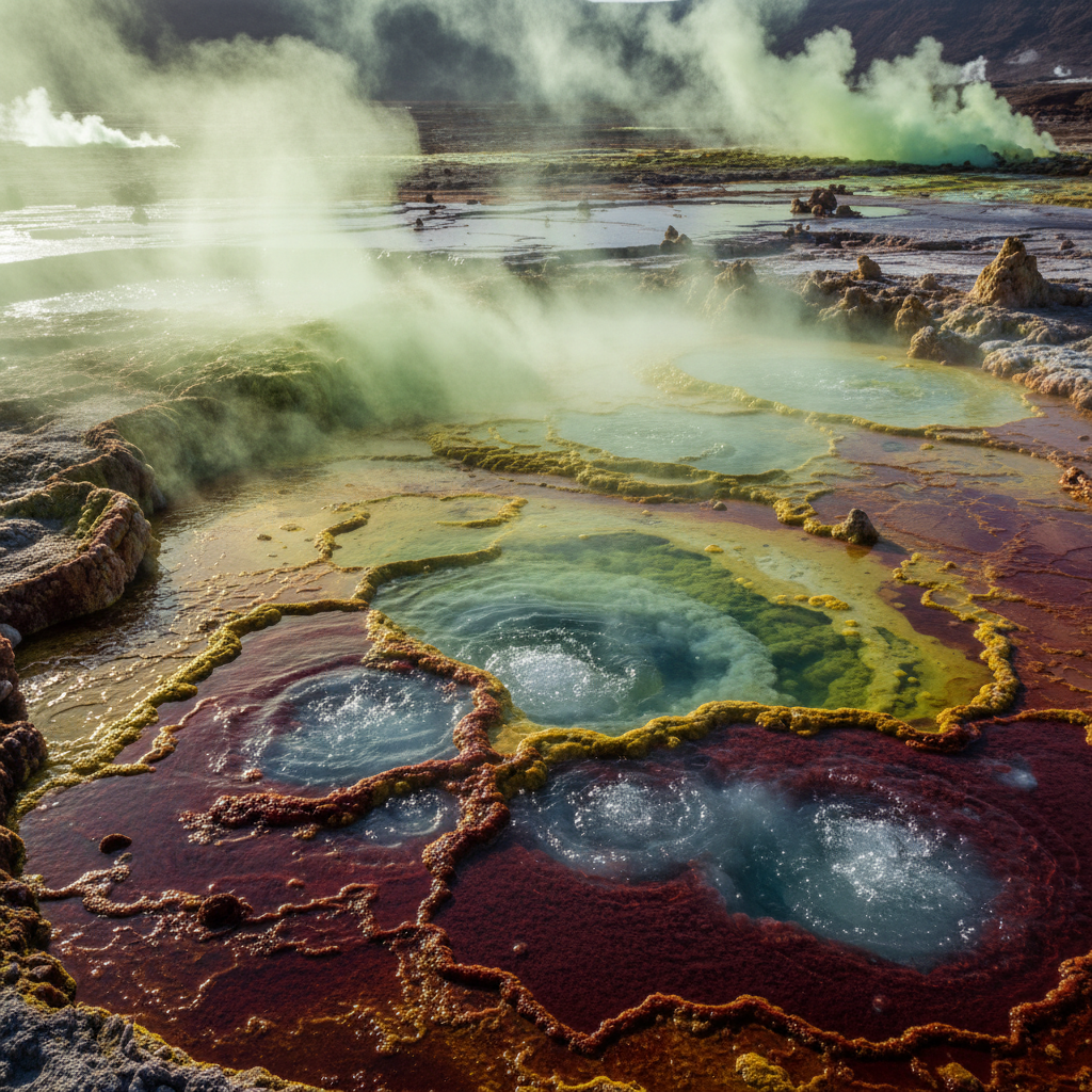 A Toxic Rainbow At The Bottom Of The World
