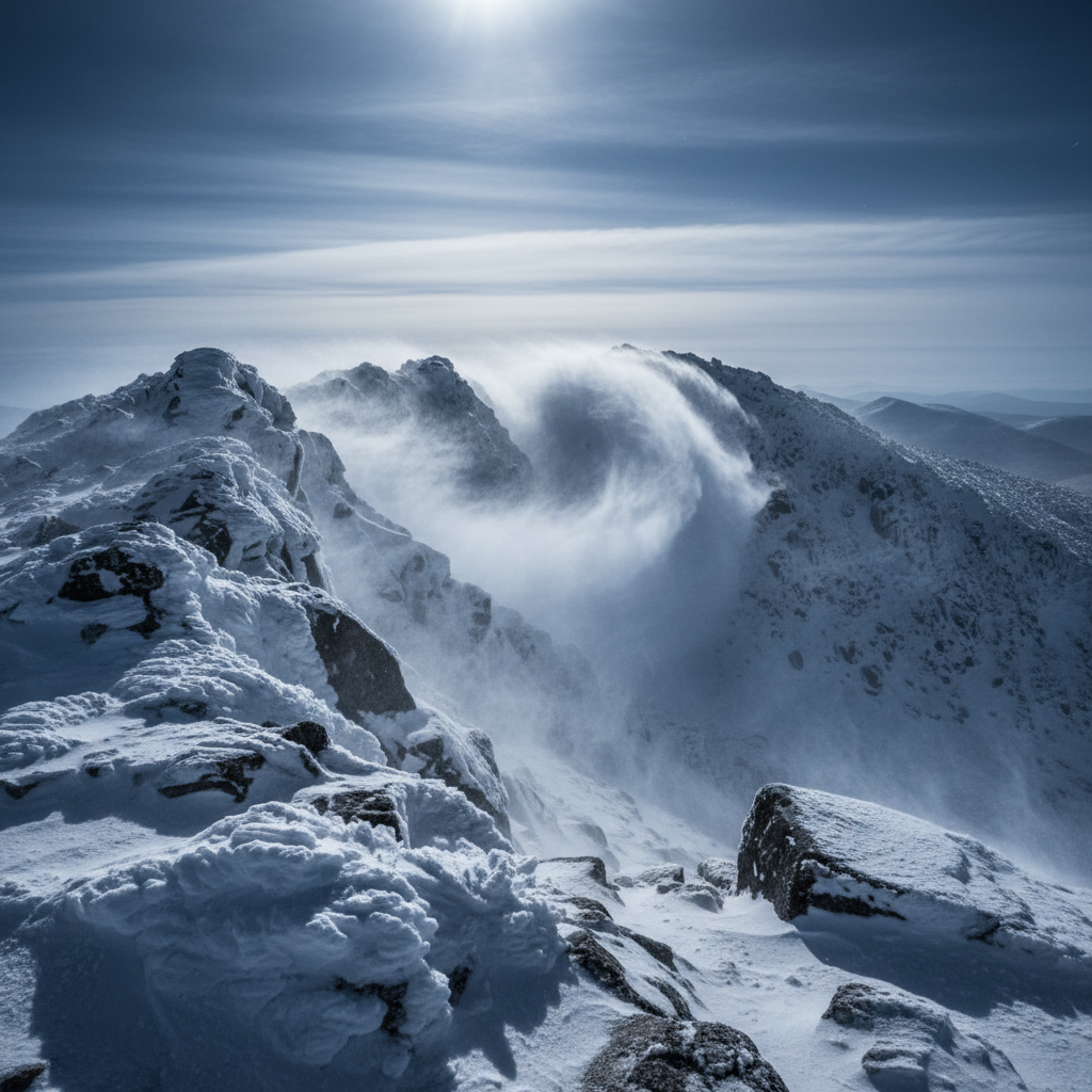 The New England Peak With Arctic Fury