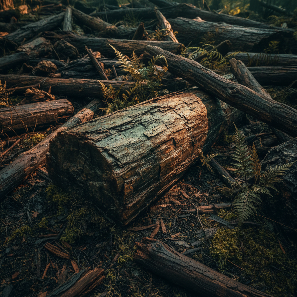 The 60 Million Years When Wood Was Immortal