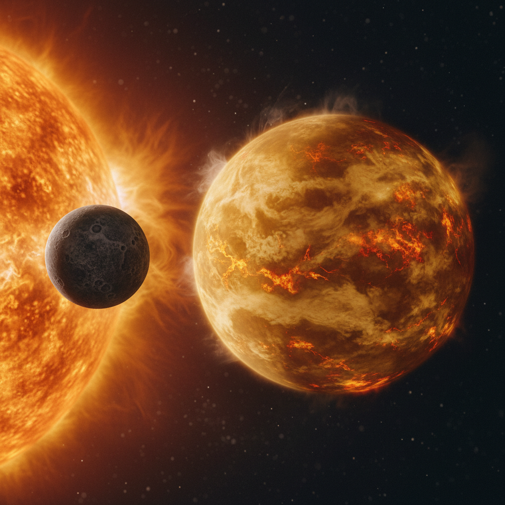 Mercury is Closer to the Sun, but Venus is Hotter