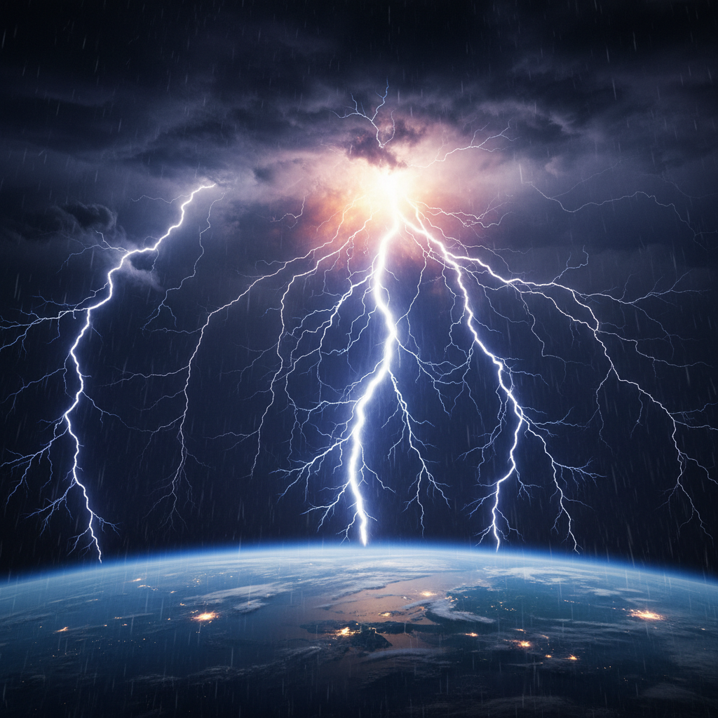 A lightning bolt is 5× hotter than the Sun