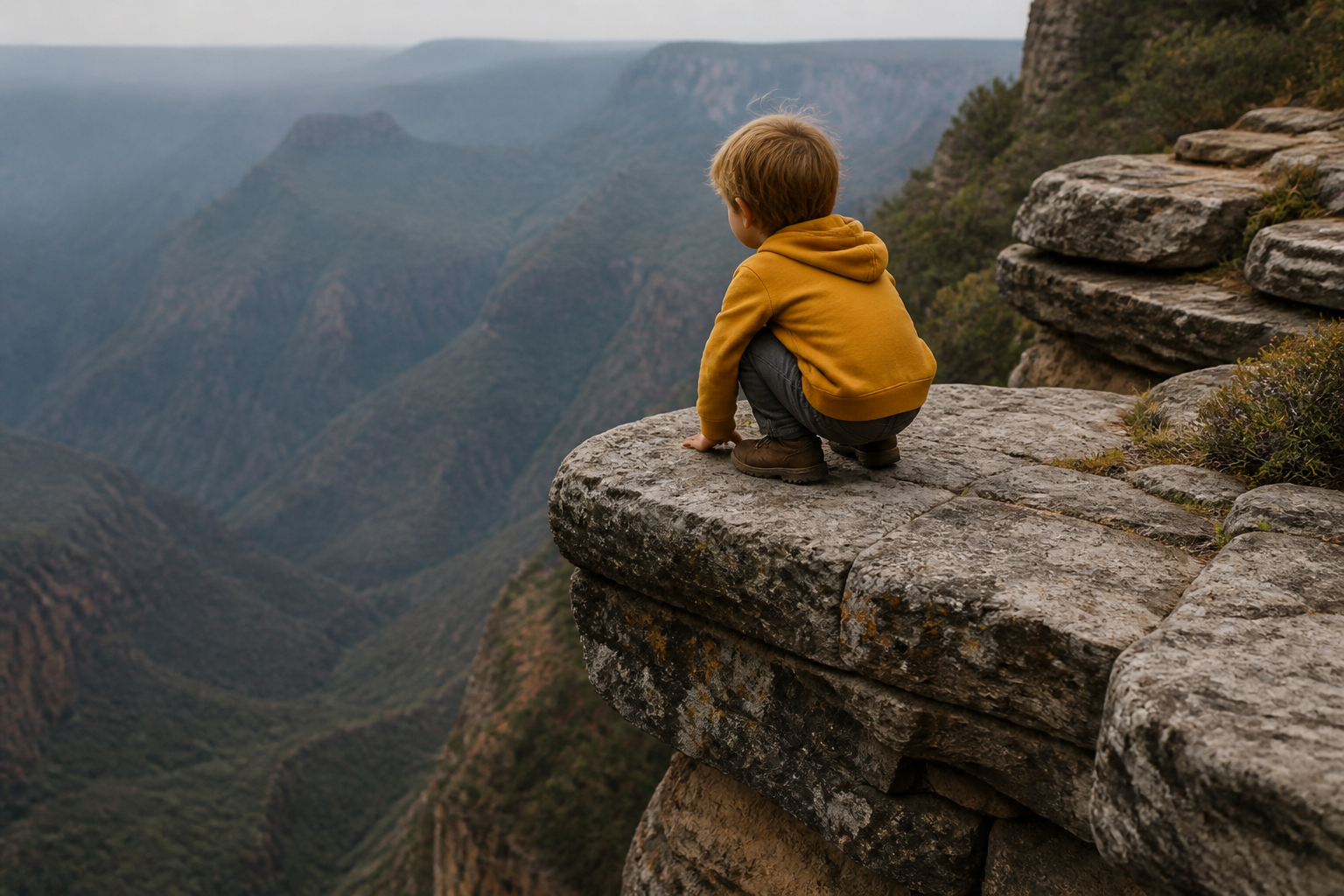 Why kids aren't scared of falling