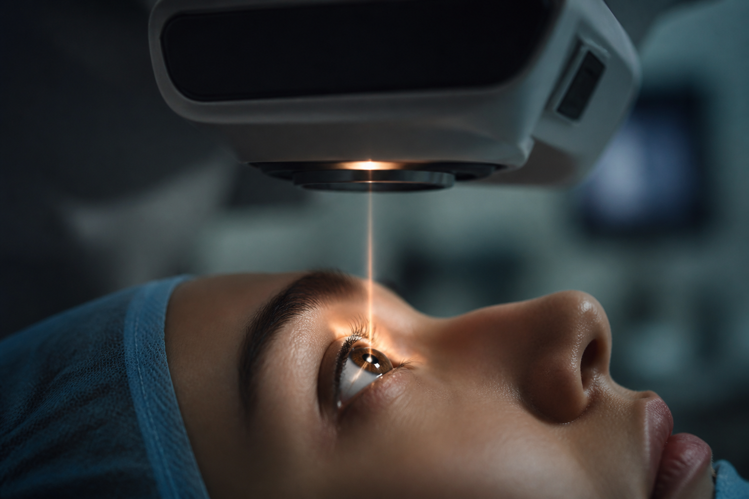LASIK reshapes eyes while you watch