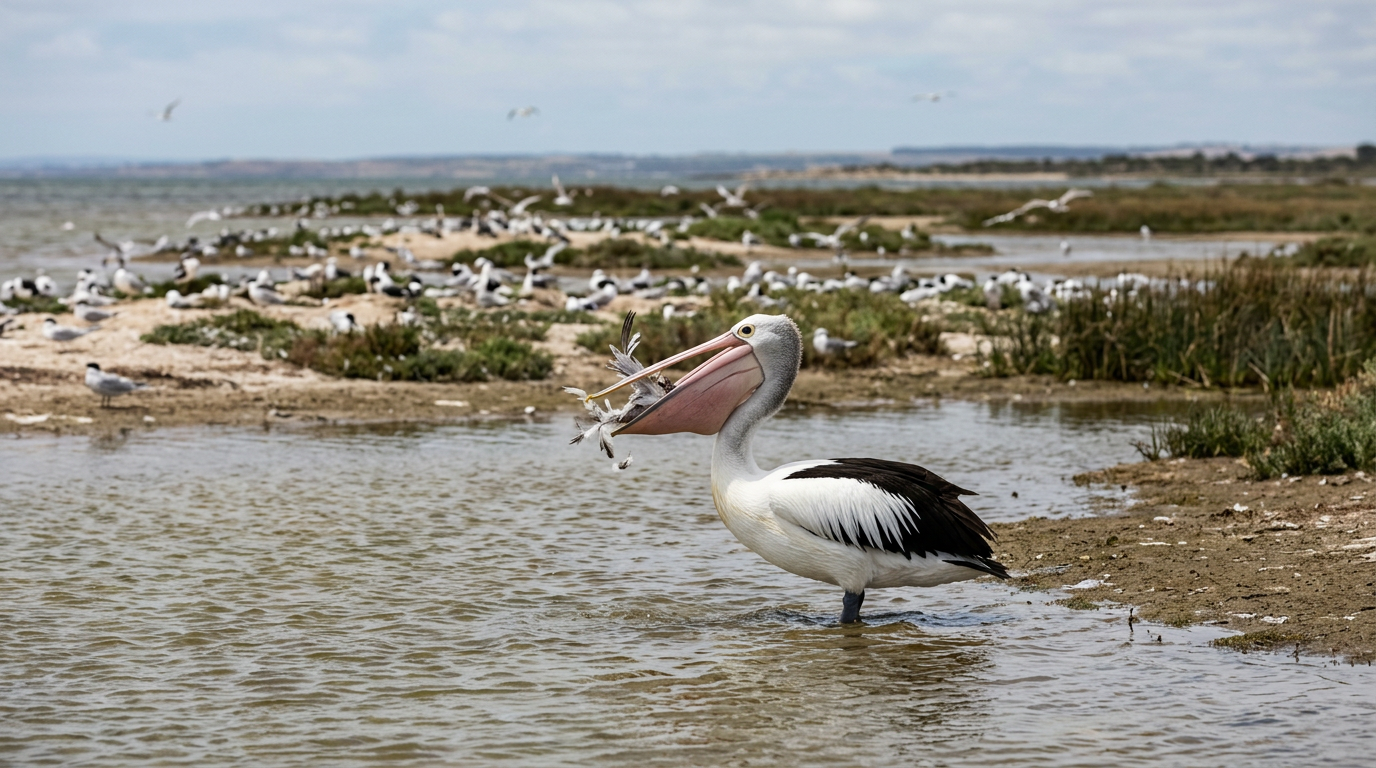 Pelicans will swallow almost anything