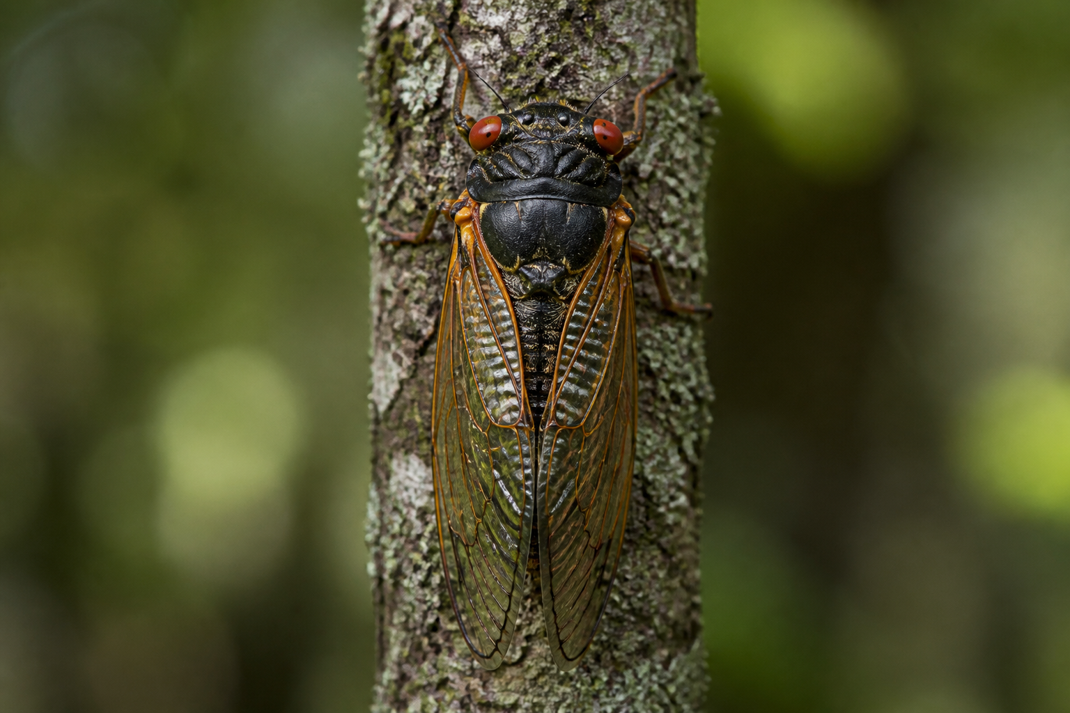 Cicadas spend years underground for a brief, noisy emergence