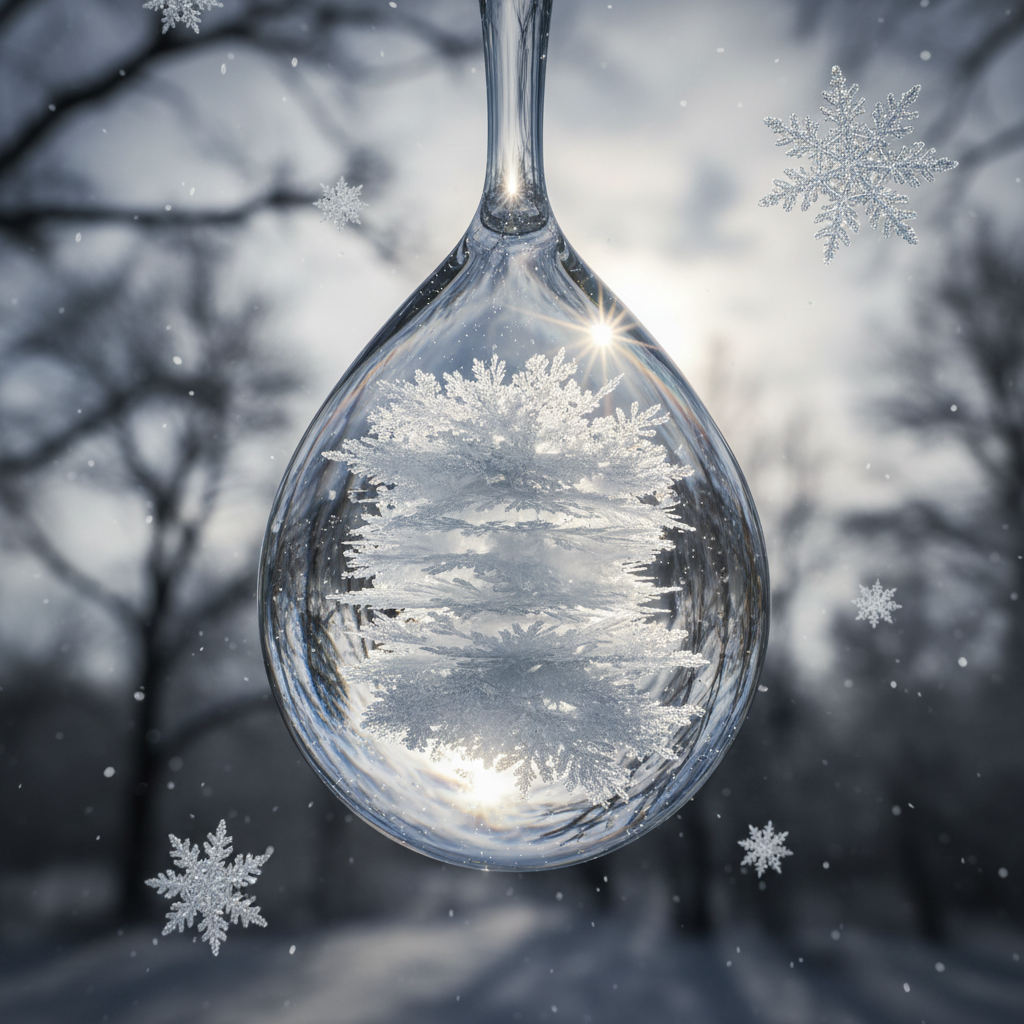 The Ten Inches of Snow Hiding in a Raindrop