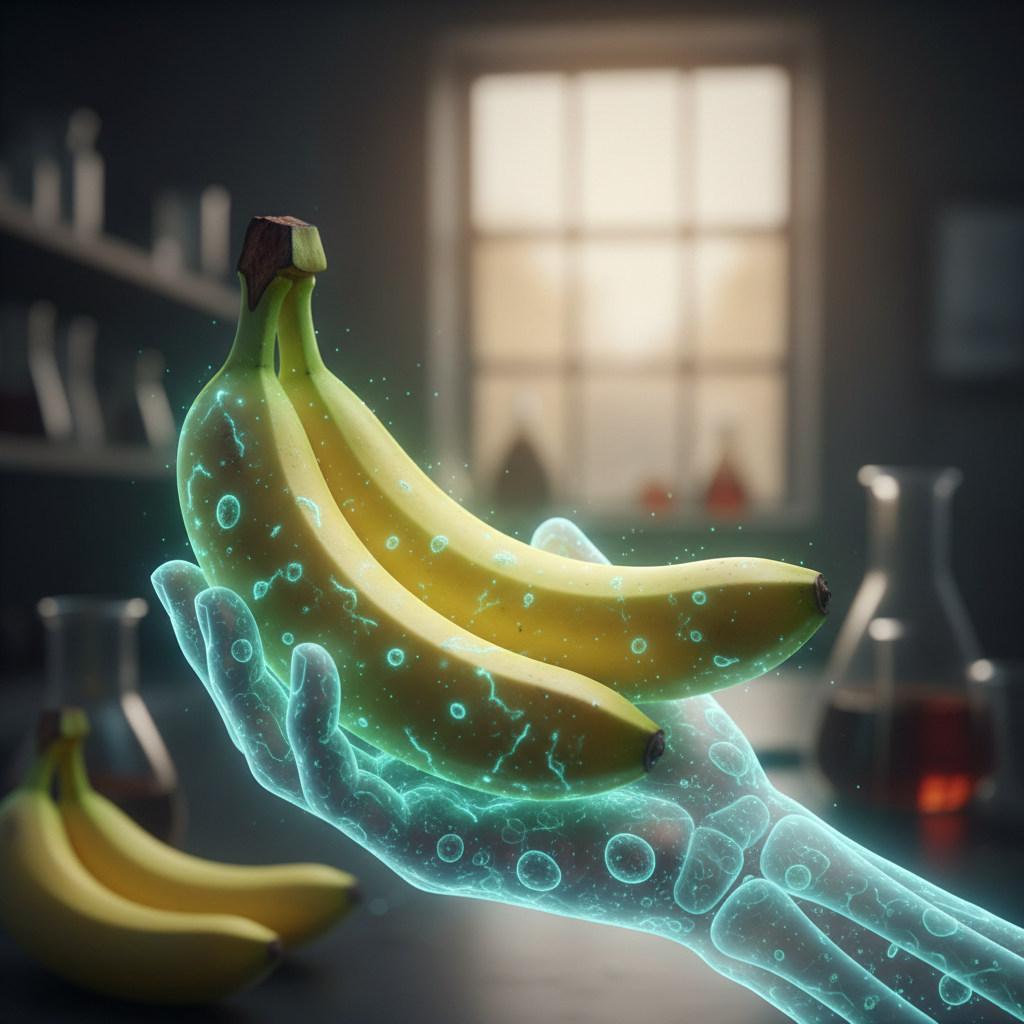 Bananas are radioactive — and so are you