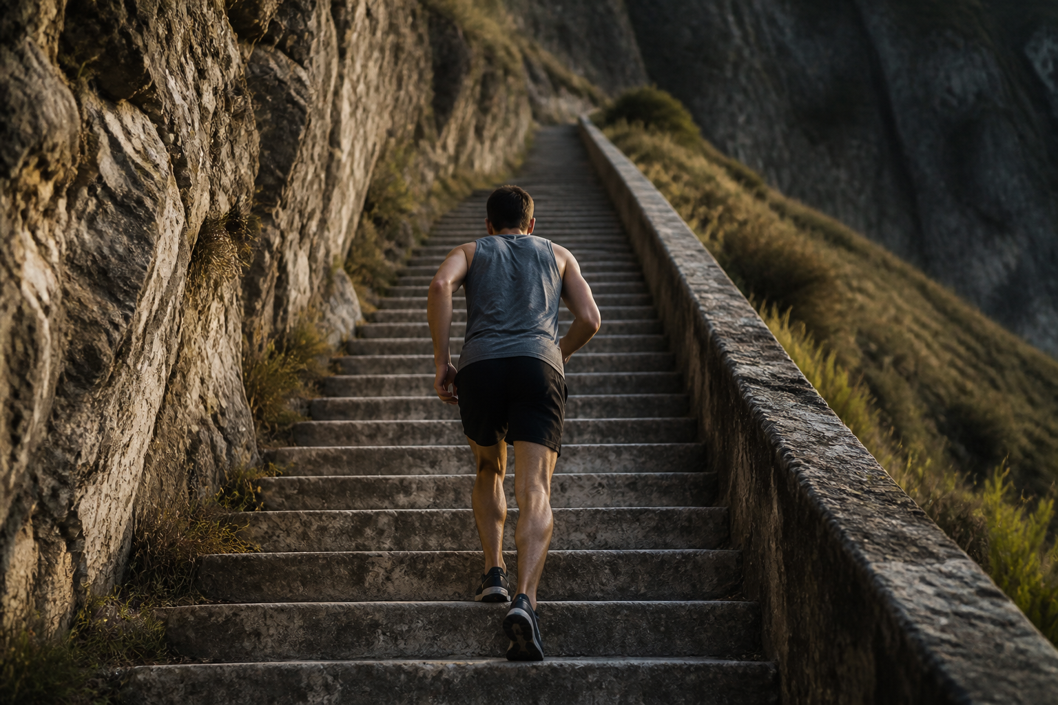 stairs make your legs turn to mush