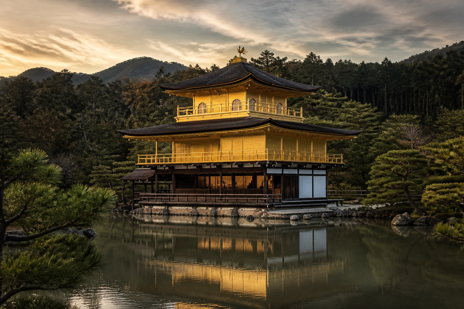 The physics of partially submerged palaces