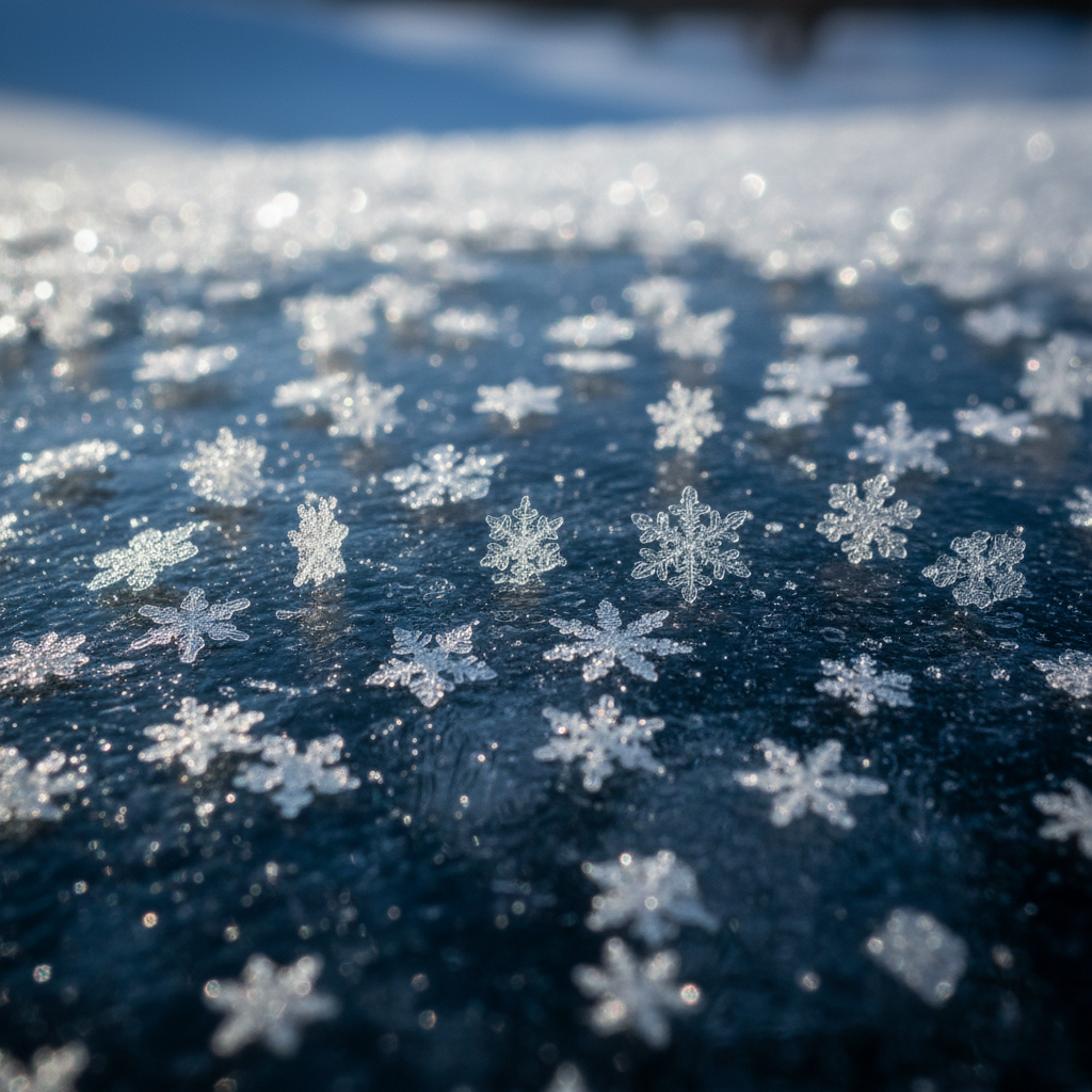 No identical snowflake has ever fallen to Earth