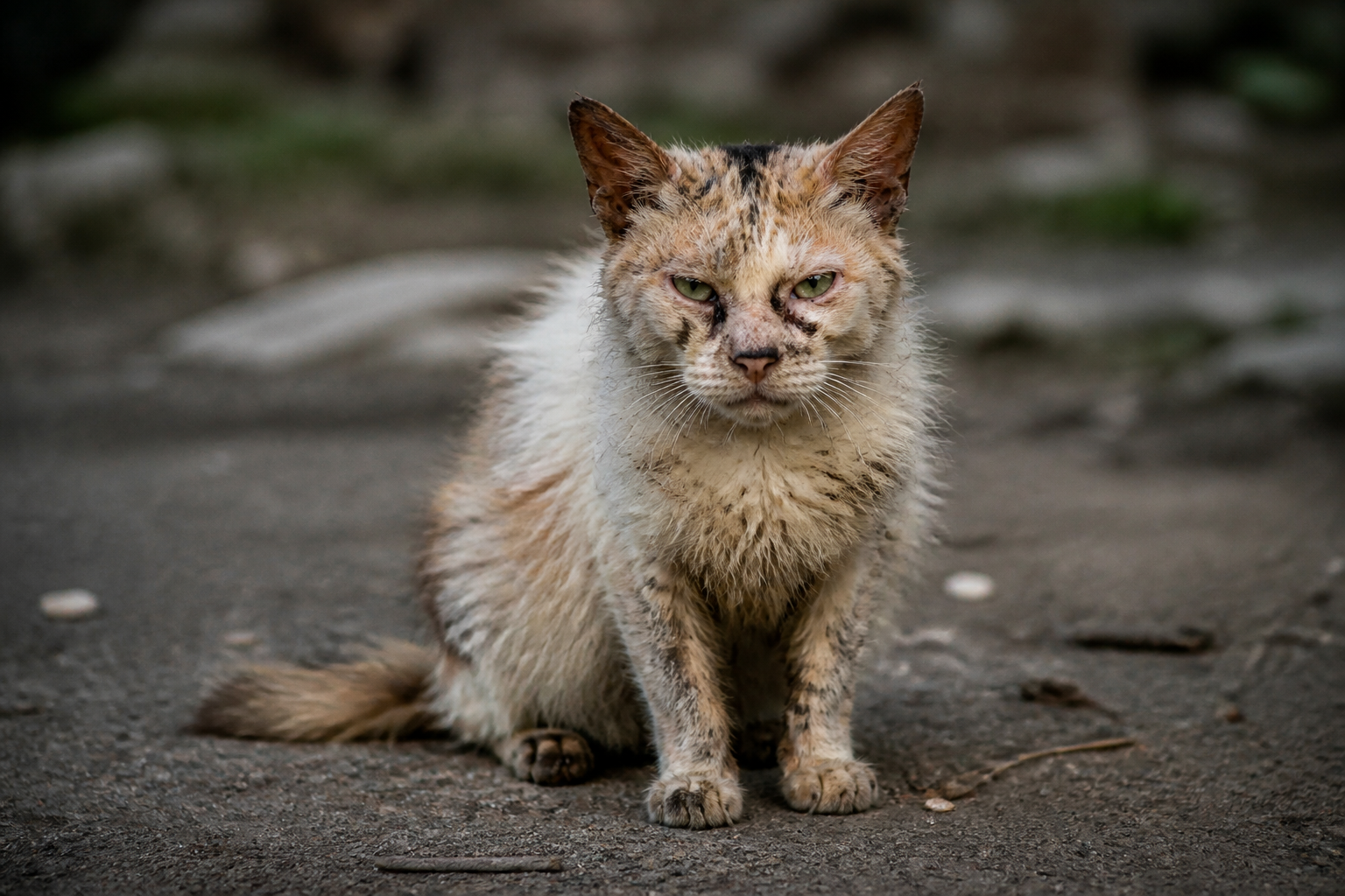 Stray cats face short, harsh lives