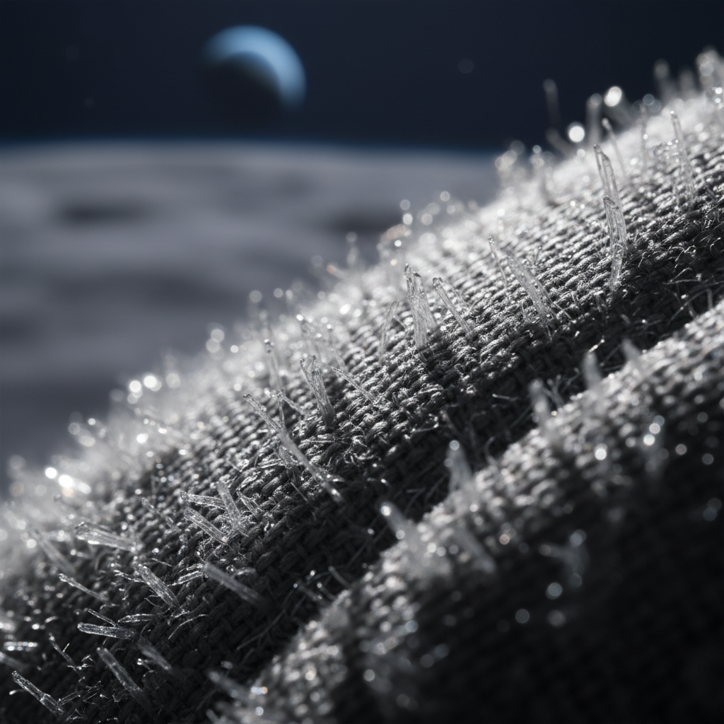 Why Moon Dust Acts Like Shards of Glass
