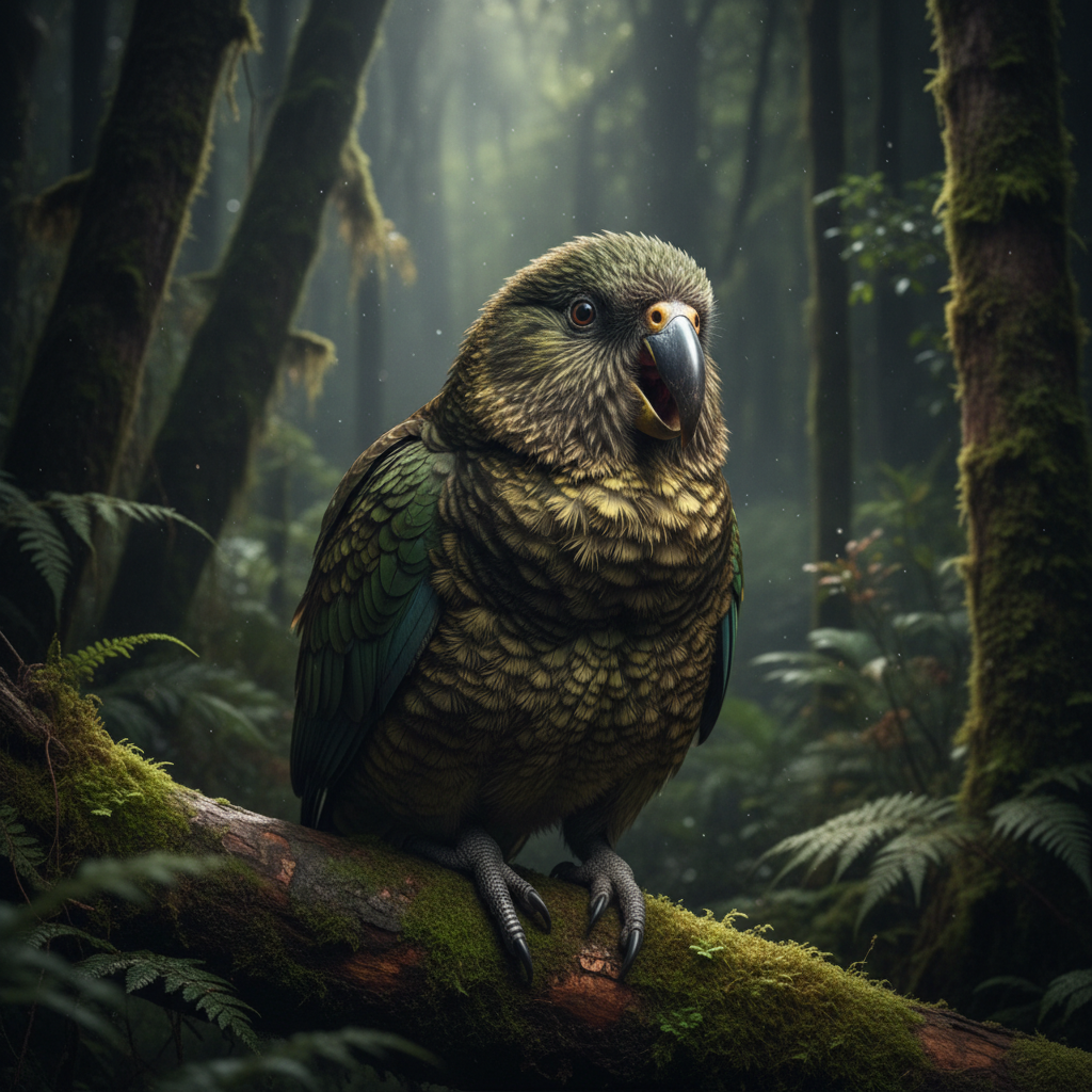 The Kakapo Is A Heavyweight Parrot Seeking A Comeback