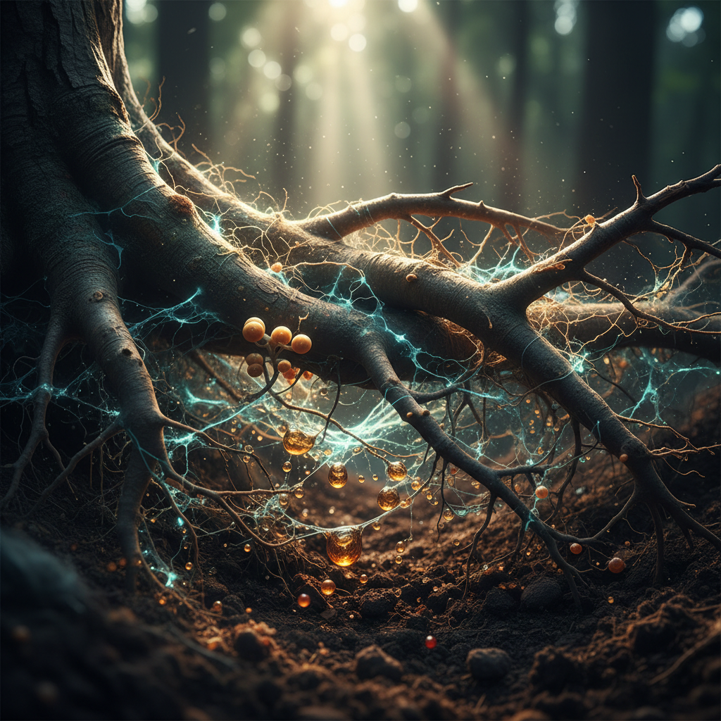 The Underground Social Network of Trees