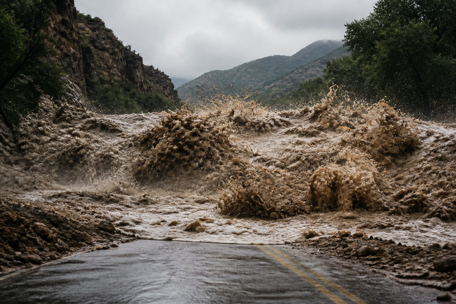 Flash Floods Are Deadly Walls Of Water