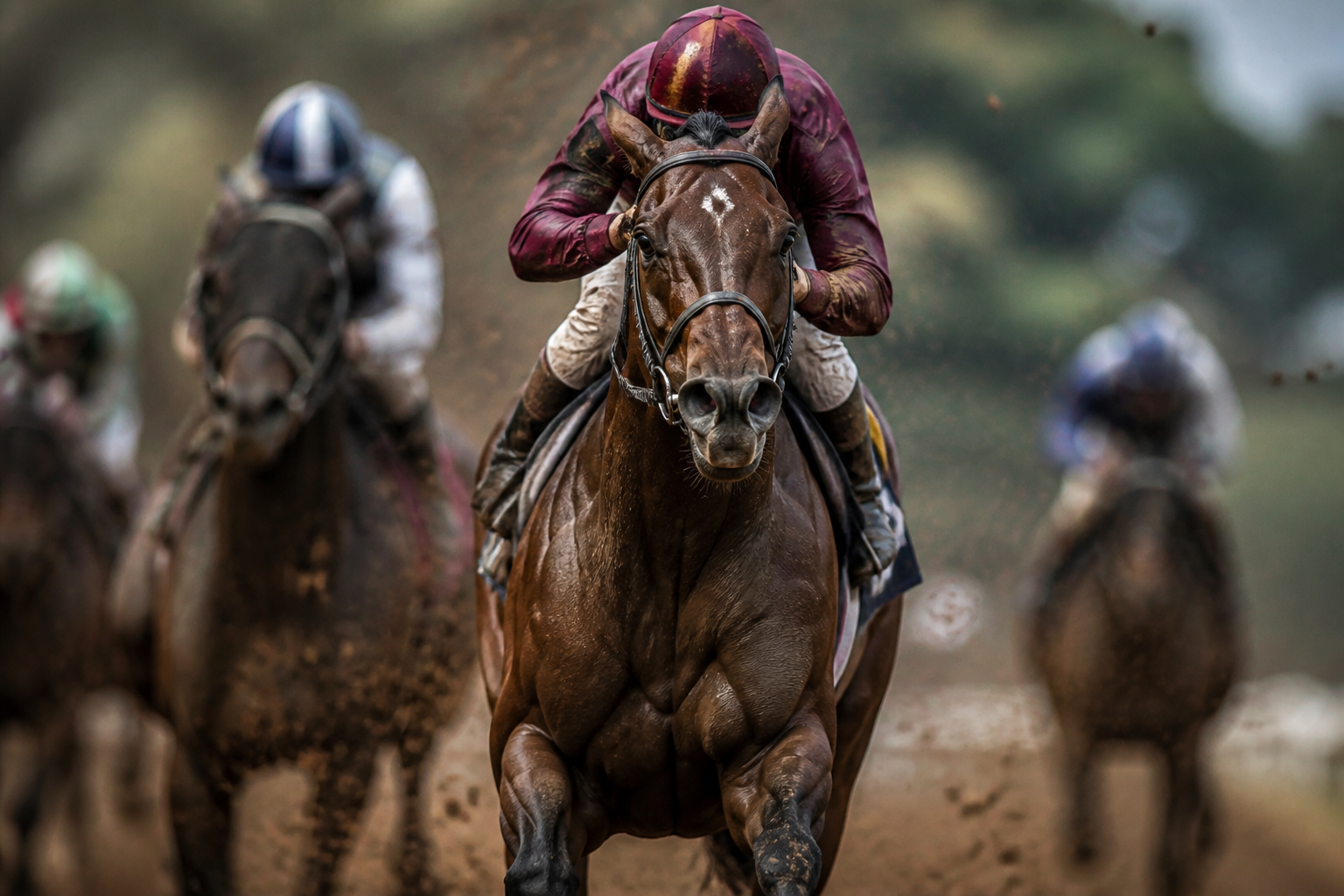 Your heart's got nothing on a racehorse's