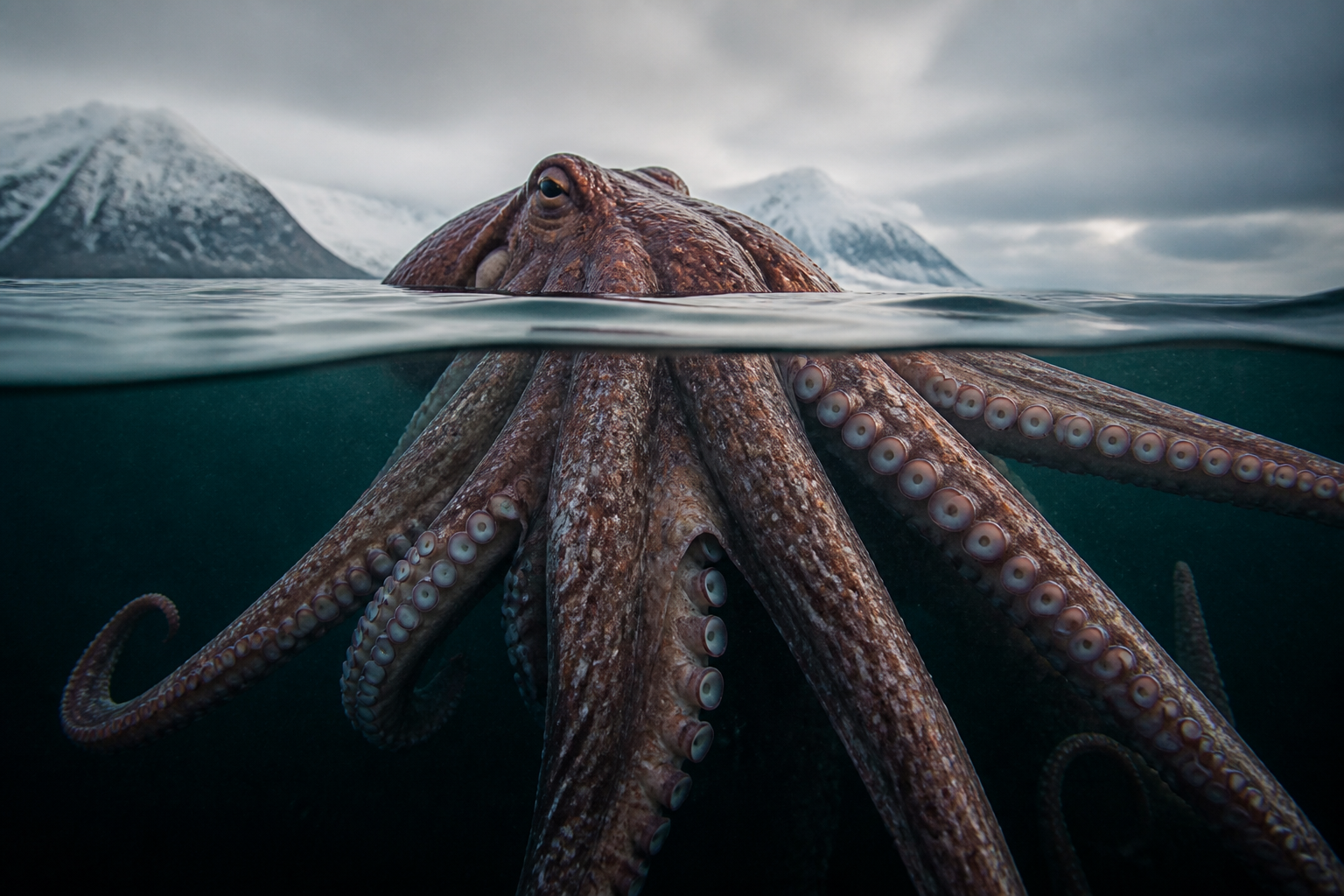 Cold water gave sea spiders giant legs