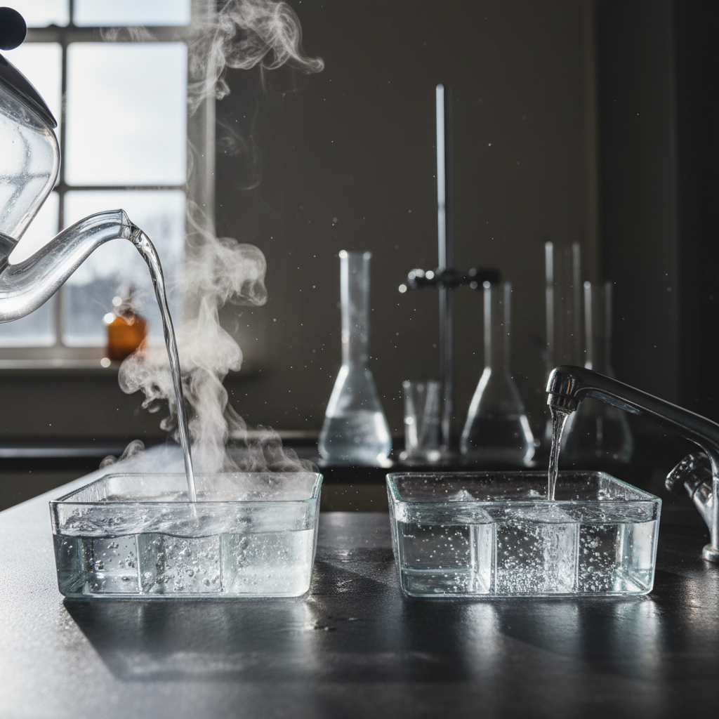 Why Boiling Water Beats Cold Water to the Ice Tray
