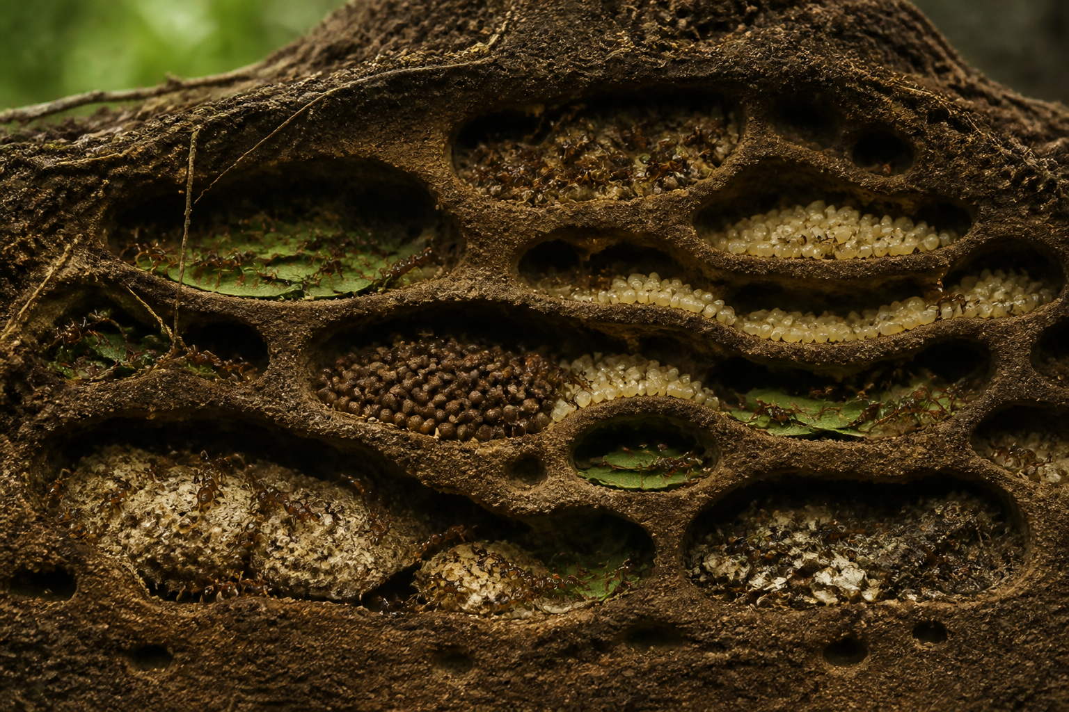 Ants are actually tiny farmers