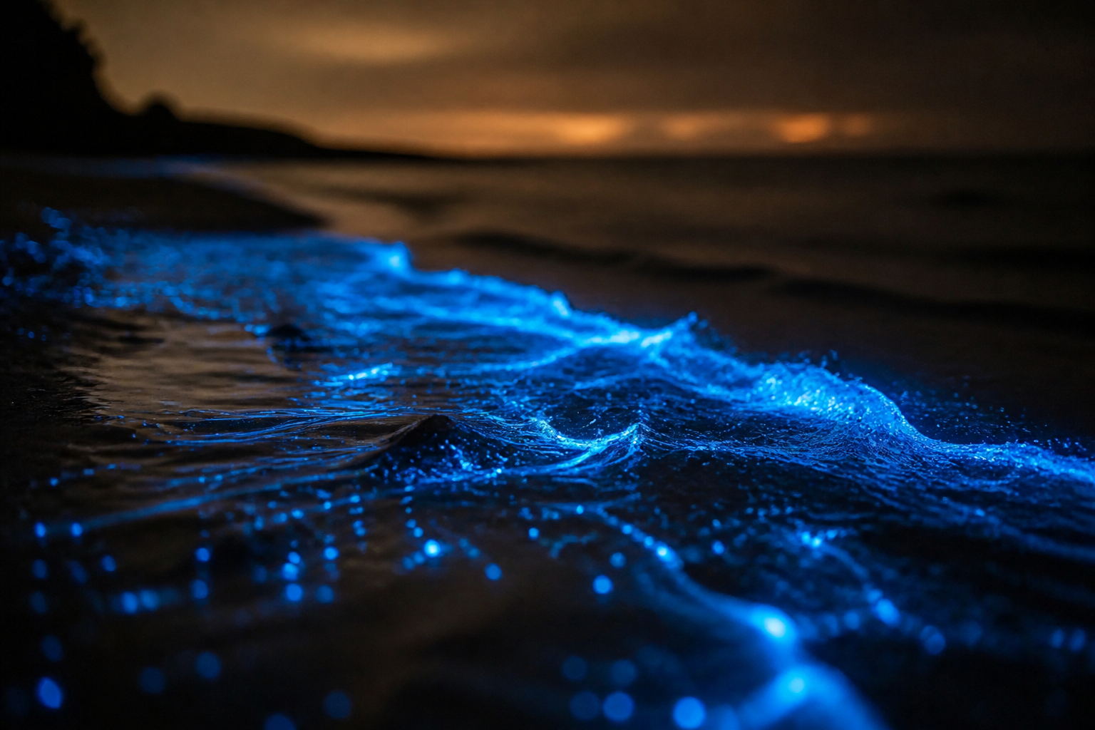 Bioluminescence : when ocean makes light