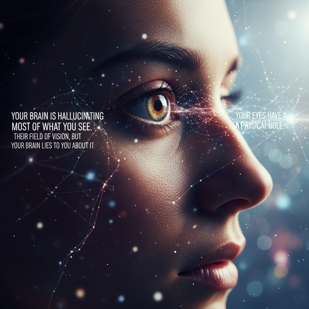 Your Brain is Hallucinating Most of What You See